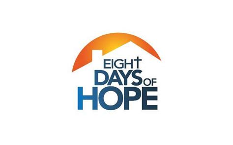 Eight days of hope - Eight Days of Hope will have an eight-day outreach event for free home repairs from July 15-22. More than 1,300 volunteers will help 100 families with projects including …